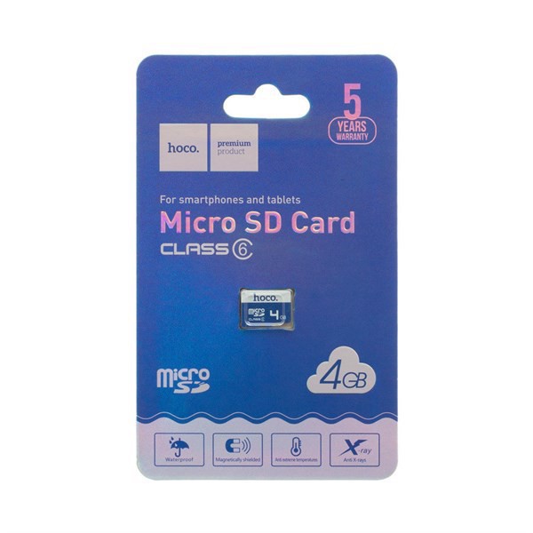 Thẻ nhớ lưu trữ Hoco đủ dung lượng 4Gb, 8Gb, 16Gb, 32Gb, 64Gb Class 10 truyền dữ liệu cực nhanh - Chính hãng