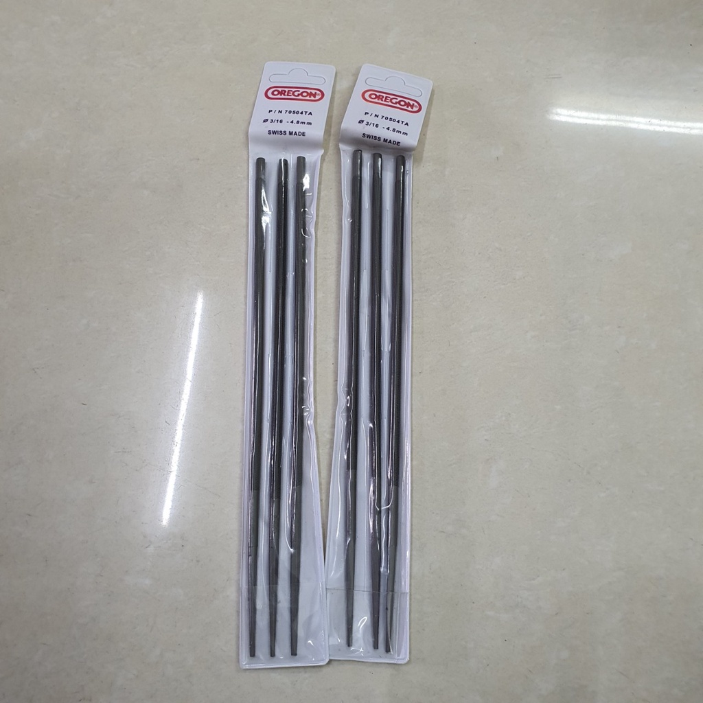 Dũa Tròn OREGON Dùng Cho Xích Các Loiạ Máy Cưa Xăng -Điện Giá 1 chiếc