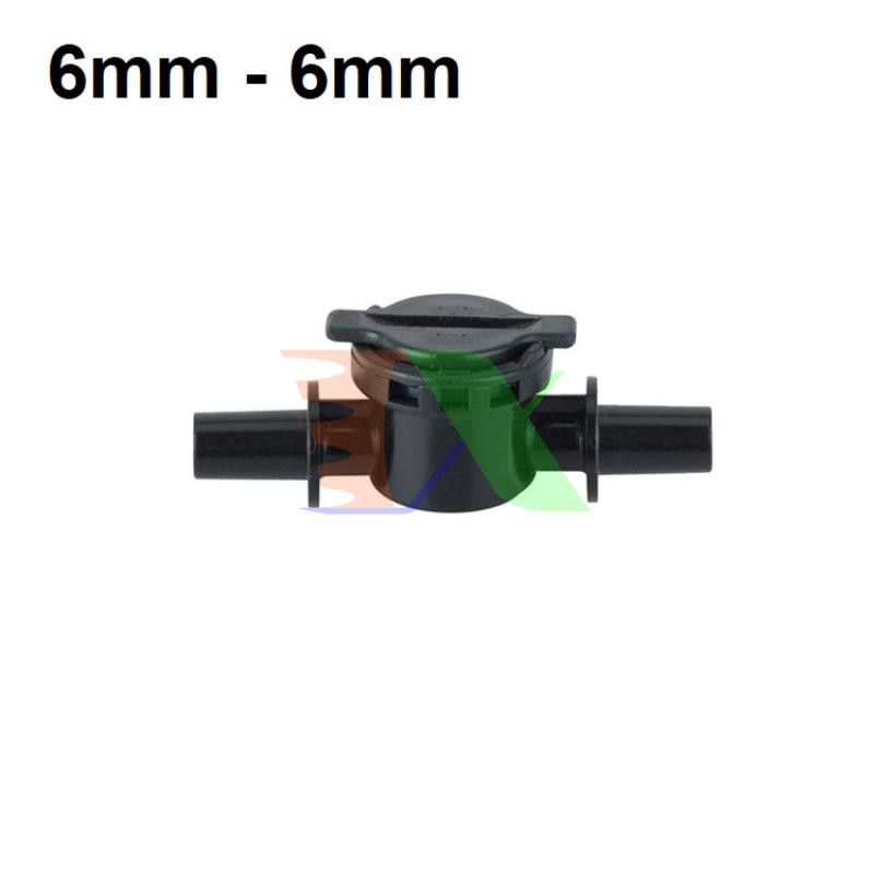 Van chặn áp TM-476 4/7, 6, 7.5 mm, Khóa chống giọt nước cho béc Phun sương, tưới Xoay