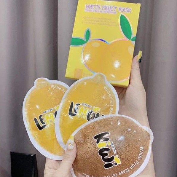 [CHÍNH HÃNG 💯%] Ủ TRẮNG LEMON CHANH QLADY - HỘP 3 TÚI Ủ