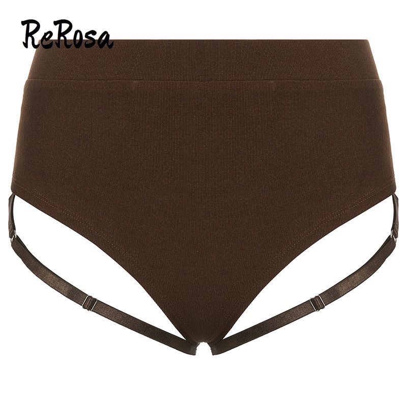 Quần Short Nữ Lưng Cao Màu Trơn Phong Cách Retro Thời Trang 2022