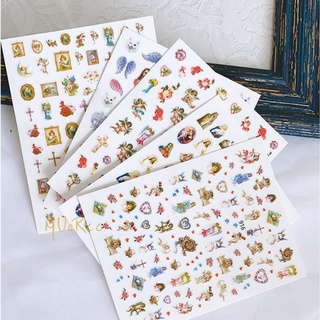 Sticker 3D - Hình Dán Móng Tay Thiên Thần Nhỏ