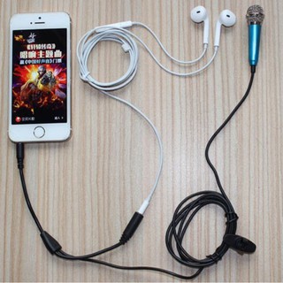 Micro mini hát karaoke trên điện thoại