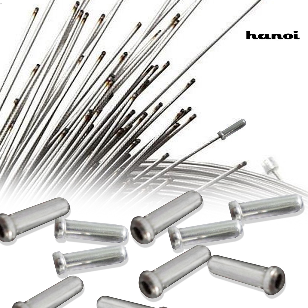Set 100 Đầu Bọc Dây Phanh Xe Đạp Leo Núi Chuyên Dụng Chất Lượng Cao