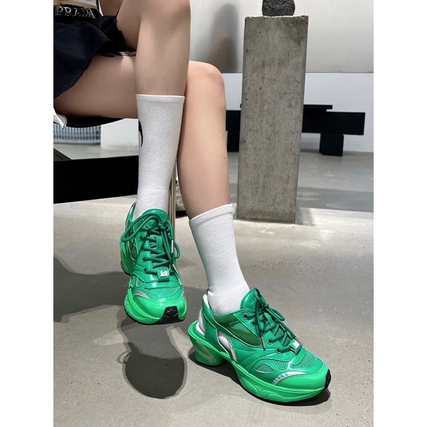 Giày thể thao nữ hở gót có quai thiết kế mới 2022 thương hiệu Untitlab cao cấp êm chân thoáng khí