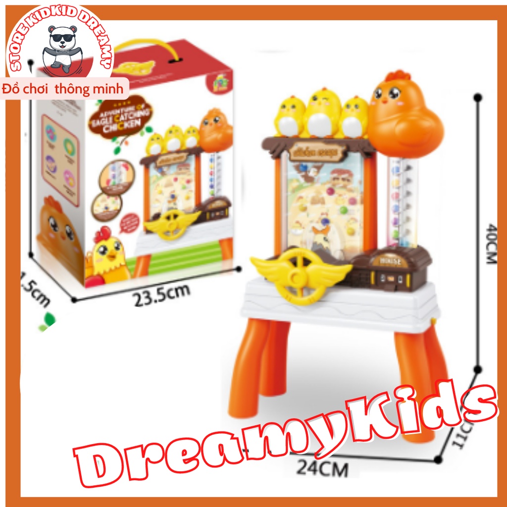 Máy hứng bi, hứng bóng cho bé hình con ếch, con gà  vui nhộn - Đồ chơi rèn luyện kỹ năng