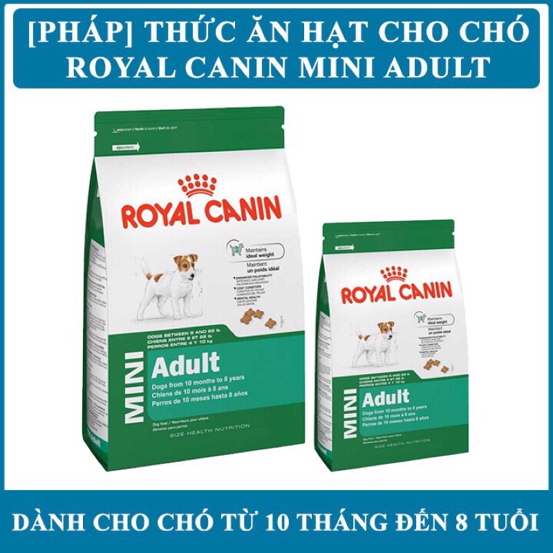 Hạt Royal Canin Mini Adult 2kg Cho Chó Trưởng Thành Giống Nhỏ