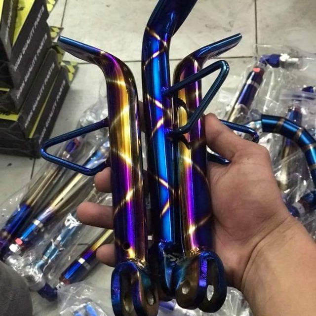 Chân chống xe máy kim loại Titan cho Exciter Wave Dream Sirus Winer