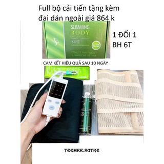 Bộ Quấn Nóng Thải Mỡ Bụng Slimming Body SB II eo thon dáng đẹp 2021