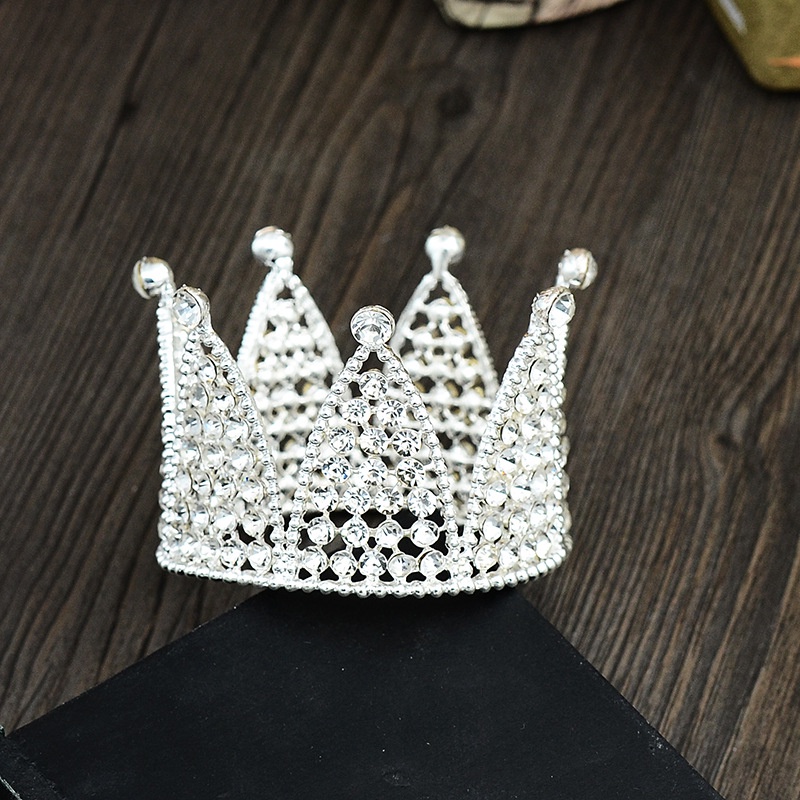 Phụ Kiện Trang Trí Bánh Kem Hình Vương Miện 8Cm*6cm