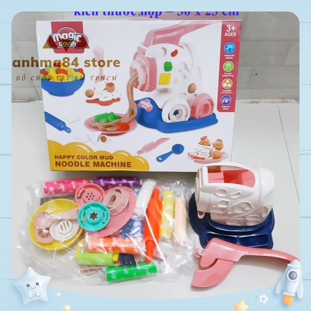 Đồ chơi Hộp Đất sét làm mì MAGIC DOUGH - đất nặn trẻ em kèm khuôn - anhma84 store