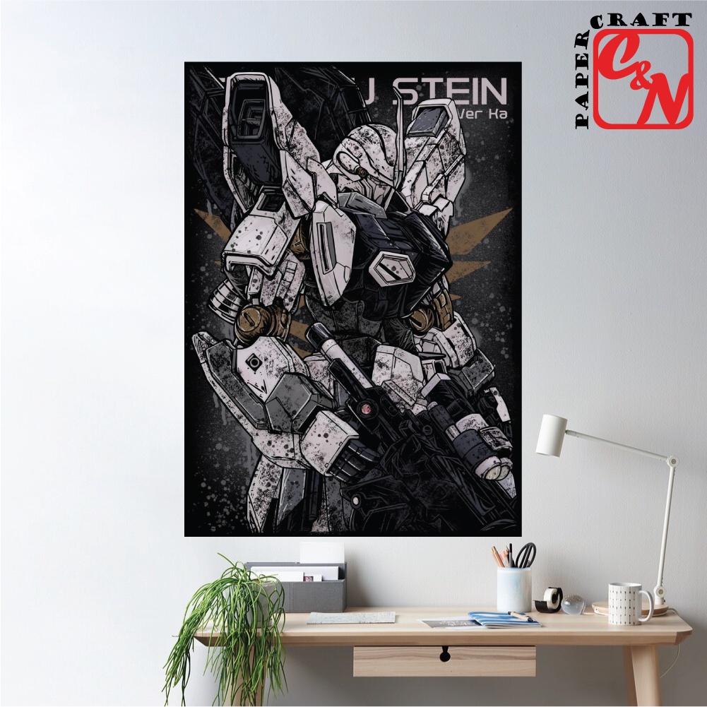 Poster nhựa siêu lớn|Poster SINANJU STEIN Gundam|Poster dán tường