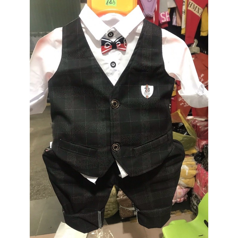 Bộ công tử cao cấp cho bé trai 8-16kg