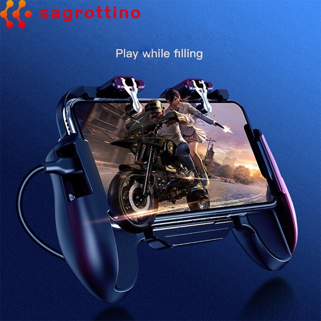 HOG For PUBG Mobile iOS Android Controller Gamepad with Cooling Fan Gaming Trigger