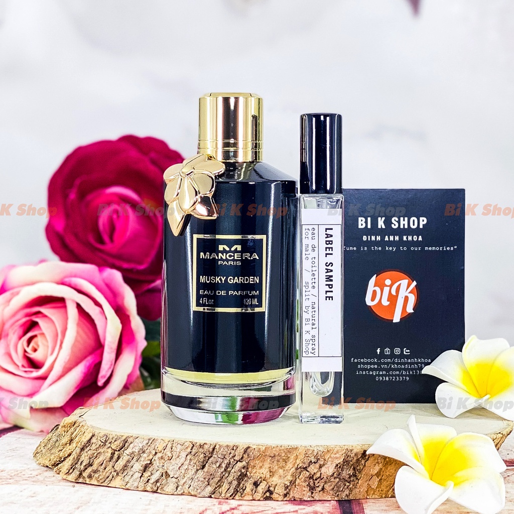 Bi K Shop - Nước hoa Musky Garden Mancera [Mẩu thử]