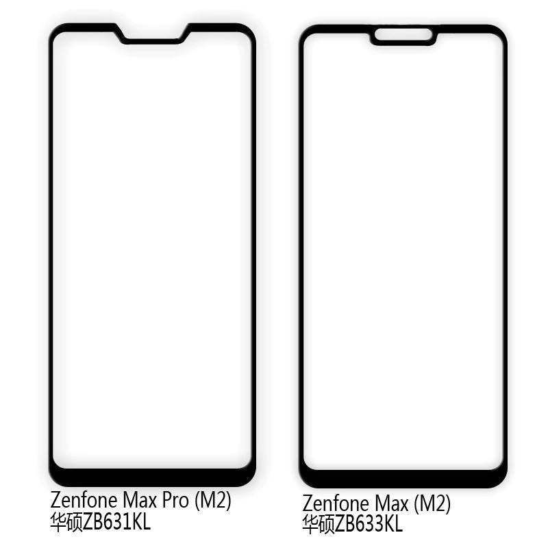 Miếng Dán Kính Cường Lực Full Màn 9D Cho Asus Zenfone Max Pro M2 - Đen