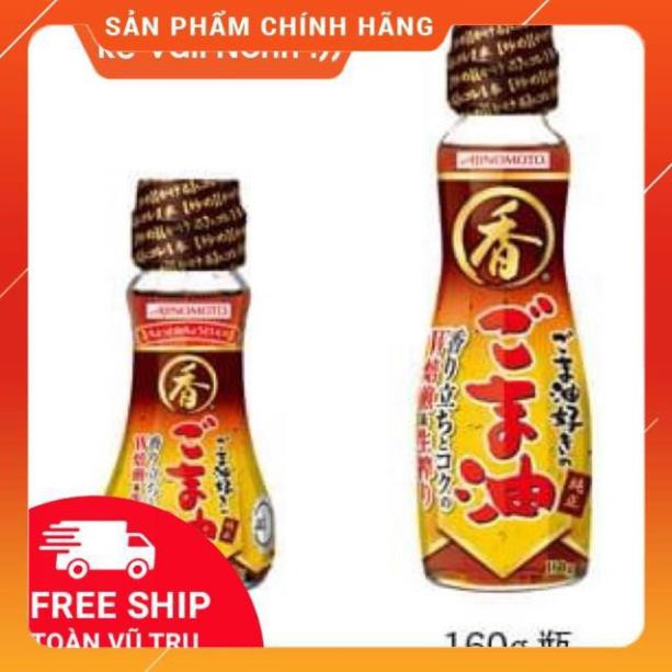 [Date 2021] Dầu mè Ajinomoto nội địa Nhật Bản chai 70g/ 160g