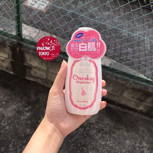 Sữa dưỡng trắng whitening oneday Nhật bản