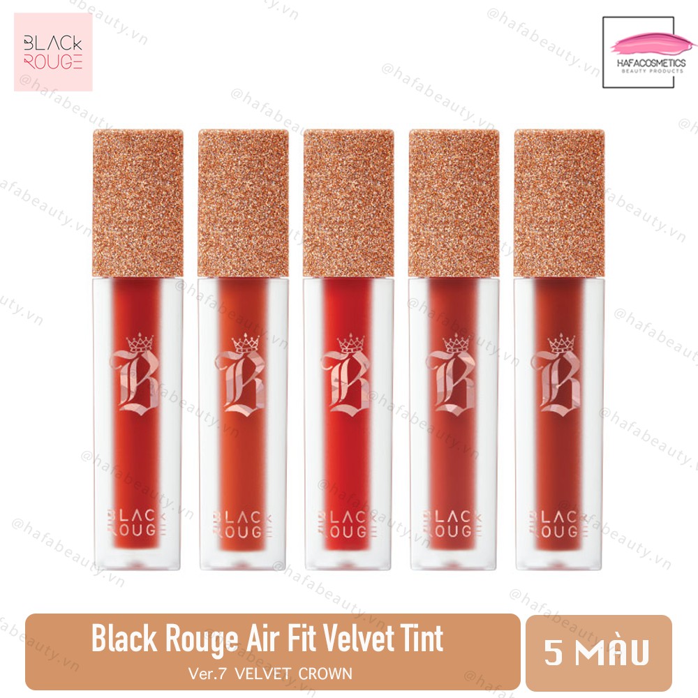 [Ver.7]Son BlackRouge Air Fit Velvet Tint Ver.7 VELVET CROWN _ Blackrouge Chính Hãng | BigBuy360 - bigbuy360.vn