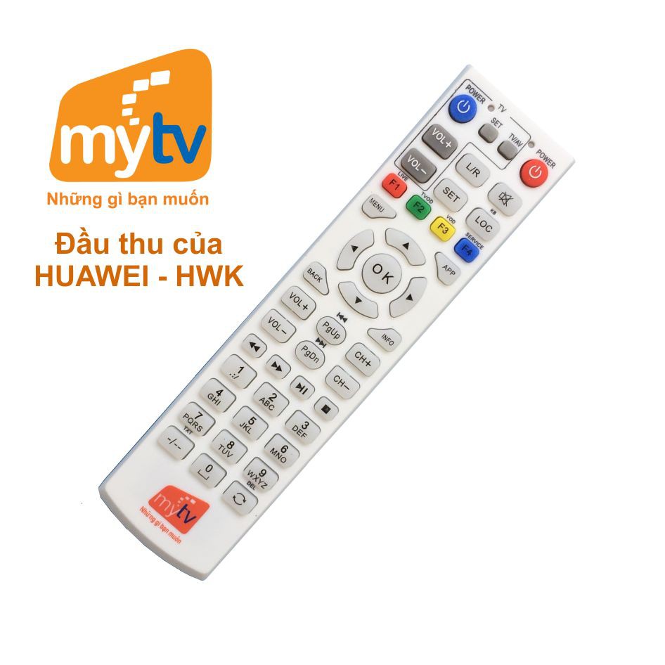Điều khiển / Remote đầu thu My TV (My TV của hãng HUAWEI - ZTE - SmartBox)