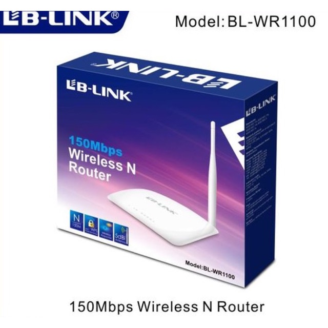 Bộ phát LB-Link BL-WR1100 150Mps Wireless Router