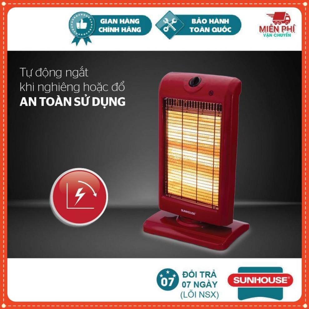 Đèn Sưởi 3 Bóng Sunhouse SHD7016, Máy Sưởi Sunhouse SHD7016, Tốc Độ Làm Ấm Nhanh, Tỏa Nhiệt Đều