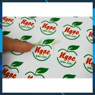 DECAL GIẤY COUCHE( IN MỰC DẦU VÀ LASER) CUỘN 0.30*100m
