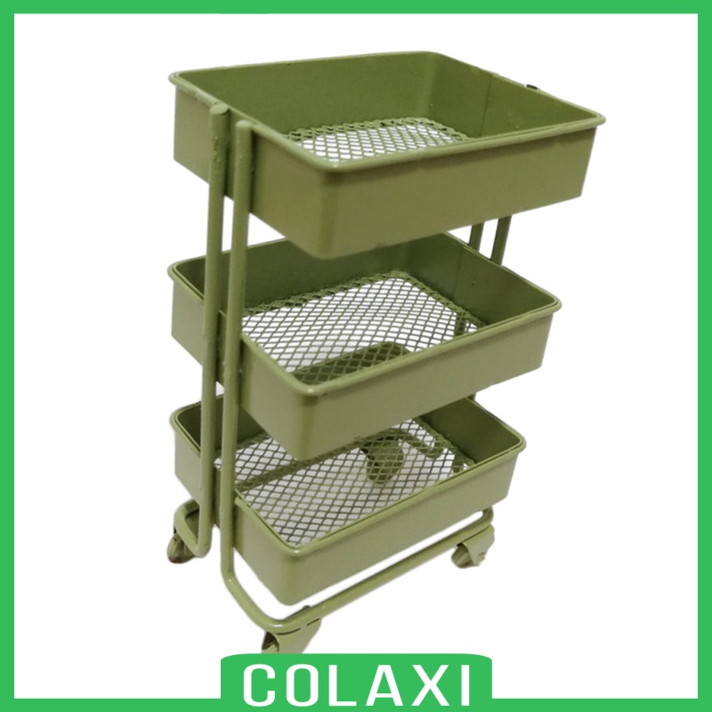 Kệ lưu trữ 3 tầng 1: 12 kèm nội thất nhà búp bê Phòng bếp màu hồng