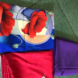 Vải lụa vân gỗ in 3D