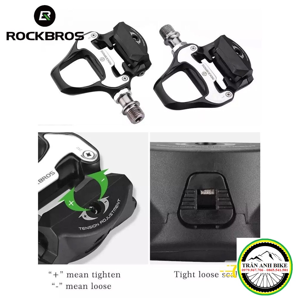 Pedan  can xe đạp ROCKBROS LP-R21 / LP-RD2BK / LP-RD2CF - Shimano Road