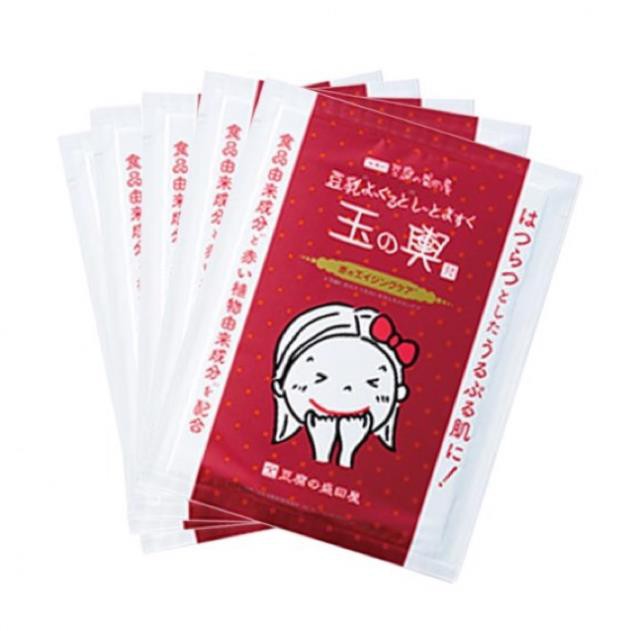 [Hàng chuẩn Auth]  Mặt nạ đậu nành tofu moritaya ( hộp 5 miếng)