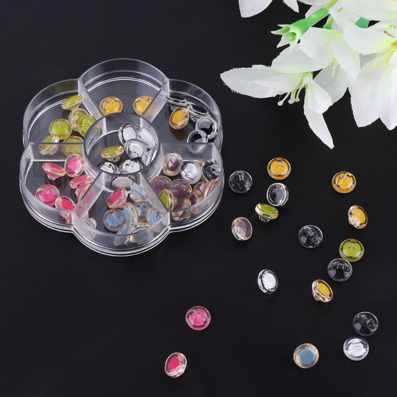 Bộ 70 Nút Mắt Nhựa Hình Gấu Nhồi Bông An Toàn