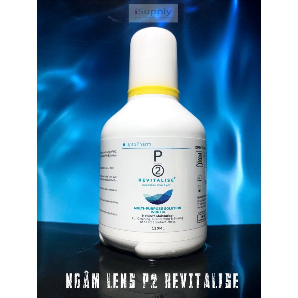 Dung dịch ngâm Lens P2 MPS 360ml, 120ML Và nhỏ mắt P2 10ml chính hãng Singapore