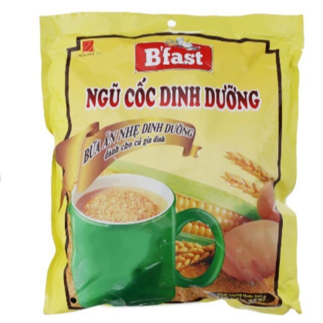 Ngũ Cốc Dinh Dưỡng Vinacafe B'fast bịch 500g(20 gói x 25g)