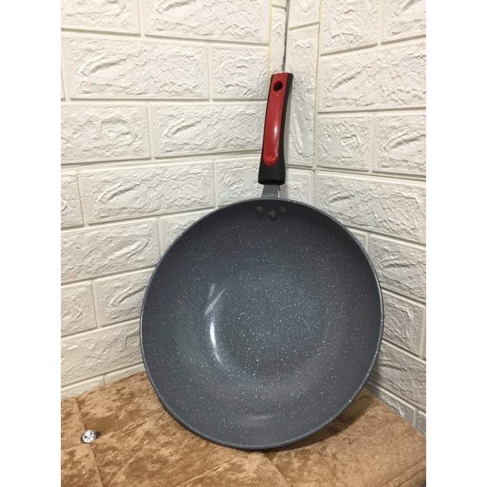 CHẢO ĐÁ SÂU LÒNG CERAMIC 32CM