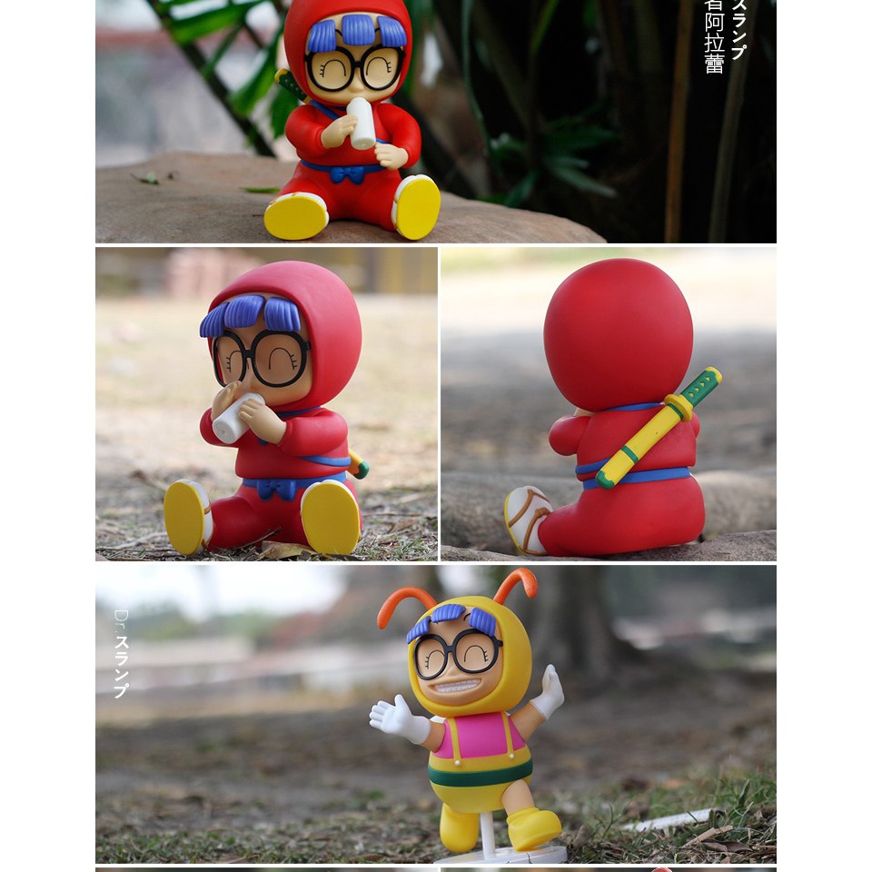 Mô hình arale các biểu cảm trong dr slump