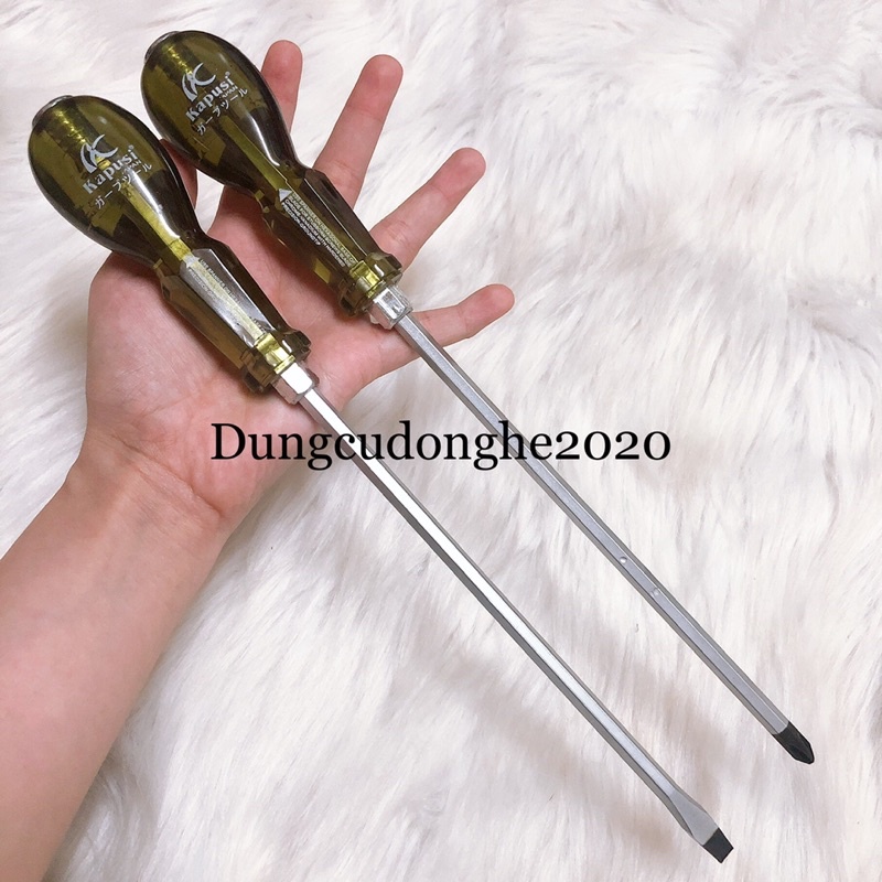 Tua Vít Đóng Bake Dẹp Kapusi 6mm Dài 200mm