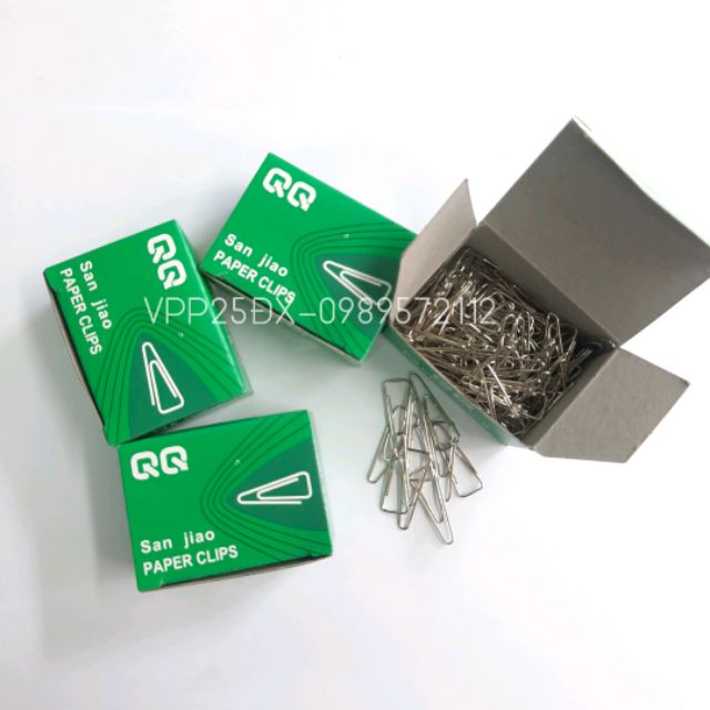 1hộp =10h nhỏ-ghim cài giấy tam giác C62-ghim kẹp chữ A loại đẹp