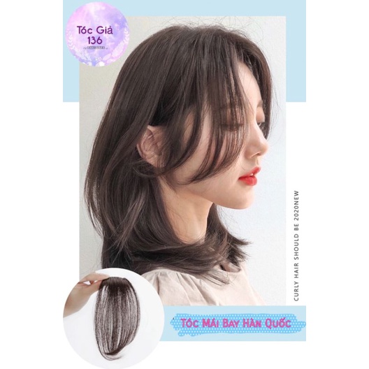 💟TÓC MÁI BAY HÀN QUỐC TÓC THẬT💟 TÓC GIẢ 136