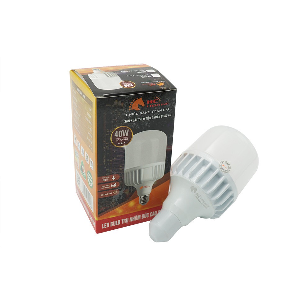 Đèn LED Bulb trụ nhôm Promax 20w Bóng đèn led Siêu Tiết kiệm điện Ánh sáng trắng bảo hành 1 năm