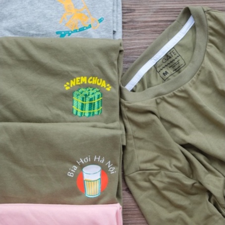 Áo thun trơn [ẢNH THẬT] Áo phông Unisex kèm logo SIÊU HOT nam, nữ