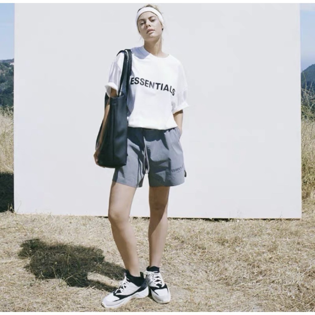 Áo thun tay lỡ Essentials in ngực , áo thun nam nữ unisex ,Samyy_vn