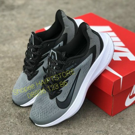 Giày Nike Zoom Winflo 7 Xám (20) Nam Running [Chính Hãng - FullBox]