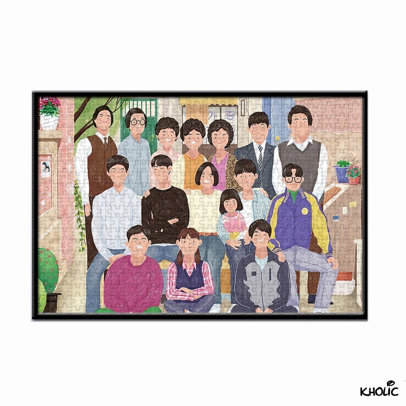 Reply 1988, trò chơi ghép hình bằng gỗ, 300/500/1000 miếng ghép hình, đồ chơi, k-drama