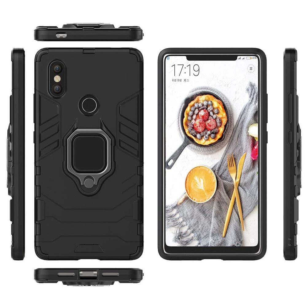 Ốp lưng Xiaomi Mi 8 / Mi 8 SE iron man chống sốc kèm nhẫn iring chống xem video