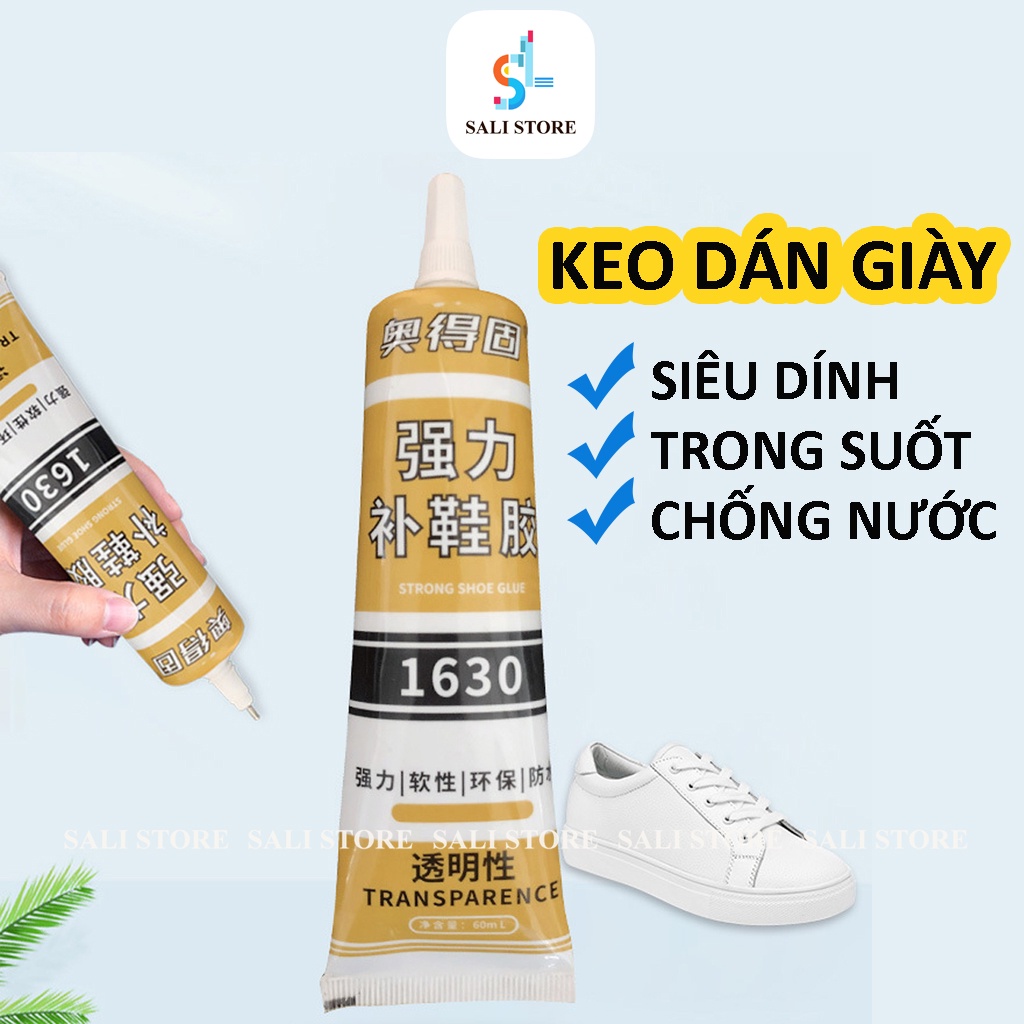 Keo dán giày thể thao siêu dính, keo dán giày da dùng nhiệt trong suốt không tổn thương da SALI BL004