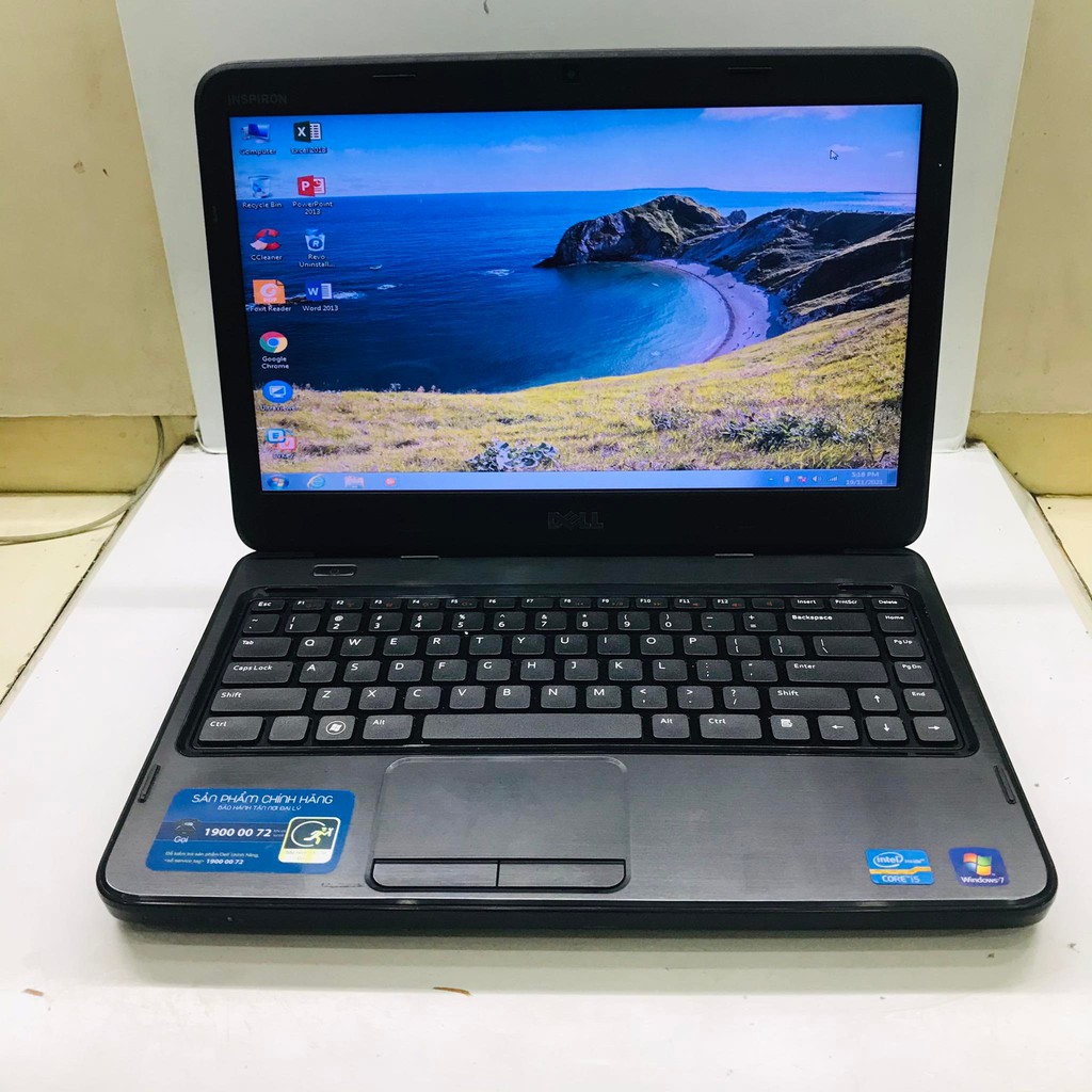 Máy laptop Dell Inspiron 14 (N4050) Core i5-2450M, 4gb ram,  500gb hdd, Vga Graphics, 14 inch, Đẹp, Rẻ