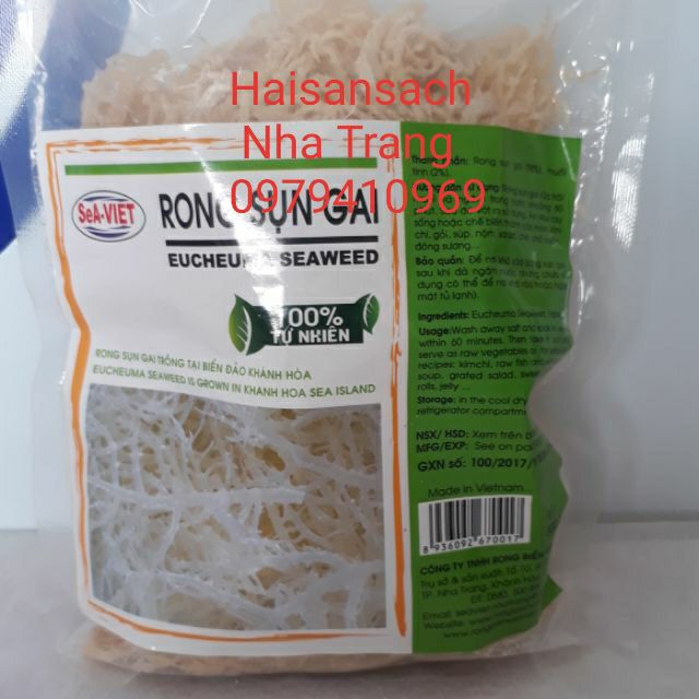 ❤❤ (600gr) Rong tươi sụn gai - Rong sụn nấu chè - Rong câu - Rong