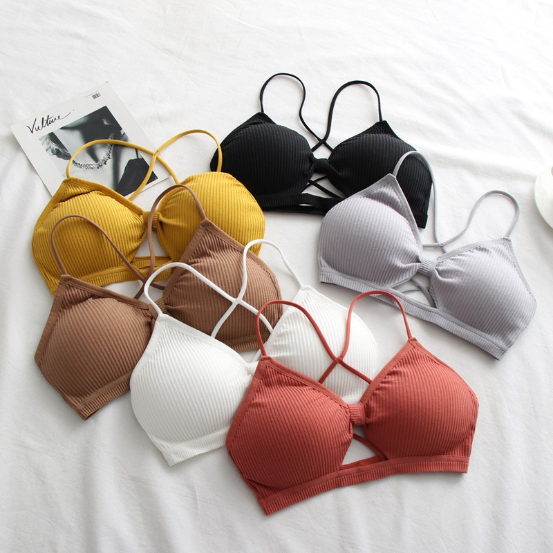 Áo Bra Nữ Len Tăm Không Gọng Nâng Ngực Mềm Mịn Co Giãn Thoải Mái Điệu Đà Siêu Xinh AL04 - mijusa | BigBuy360 - bigbuy360.vn