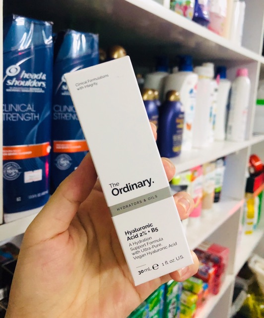 The Ordinary B5 Hyaluronic Acid 2%+ B5 serum cấp nước và xoá nếp nhăn 30ml